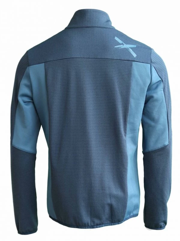 M30191-3002_Albiz_BlueSteel_back Albiz Fleece Jacket Men