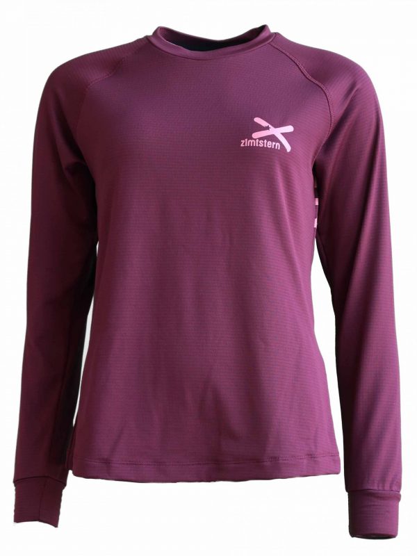 W30191-5017_Crewz_WindsorW2 Crewz Round Neck Shirt LS Wmns