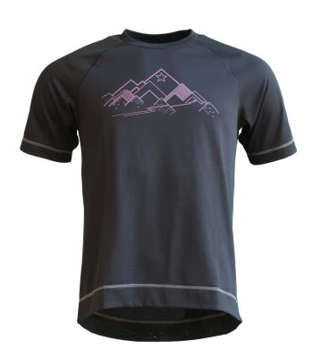 M10362-1000_PureFlowz Eco Shirt SS PirBlack_front M10362-1000_PureFlowz Eco Shirt SS PirBlack_front