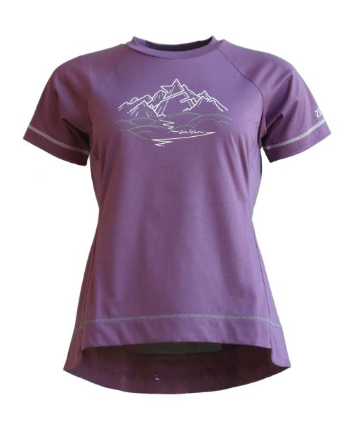 W10352-4010_PureFlowz Eco Shirt SS_Berry_front